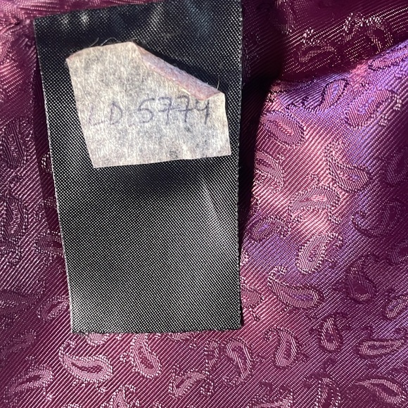 Lambskin real leather cosplay galaxy skylord guardian handmade burgundy maroon - Picture 12 of 15